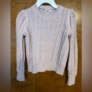 Crewcuts Lavender Knit Sweater